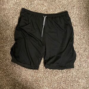Black Athletic Shorts